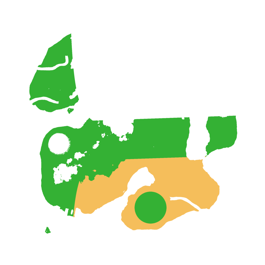 Biome Rust Map: Procedural Map, Size: 2200, Seed: 11111