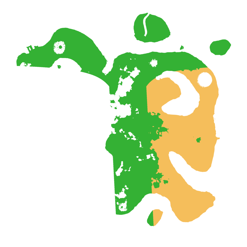 Biome Rust Map: Procedural Map, Size: 3000, Seed: 1111806216