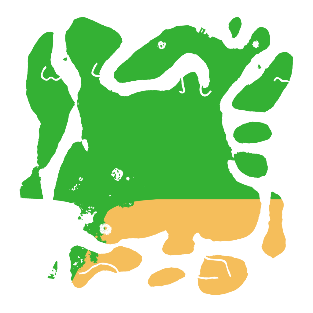 Biome Rust Map: Procedural Map, Size: 4000, Seed: 928374