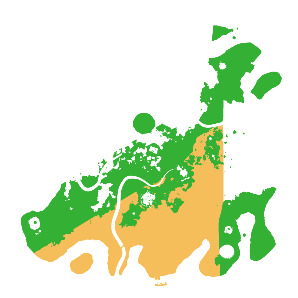 Biome Rust Map: Procedural Map, Size: 3750, Seed: 2118572505