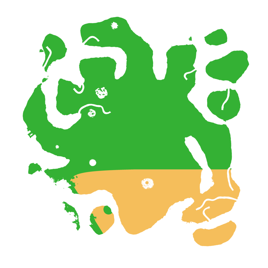 Biome Rust Map: Procedural Map, Size: 3500, Seed: 978451231