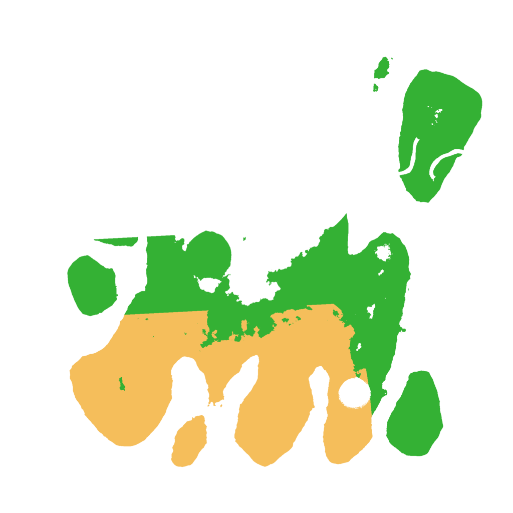 Biome Rust Map: Procedural Map, Size: 3000, Seed: 3212412