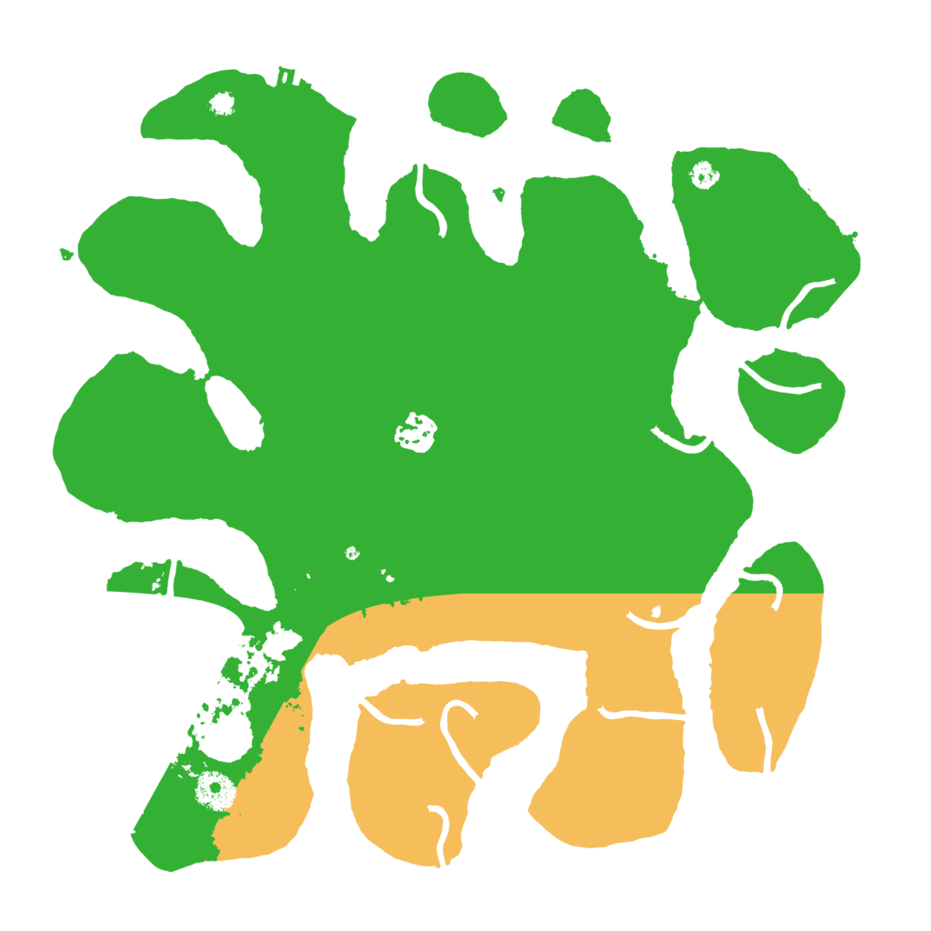 Biome Rust Map: Procedural Map, Size: 3500, Seed: 1824576684