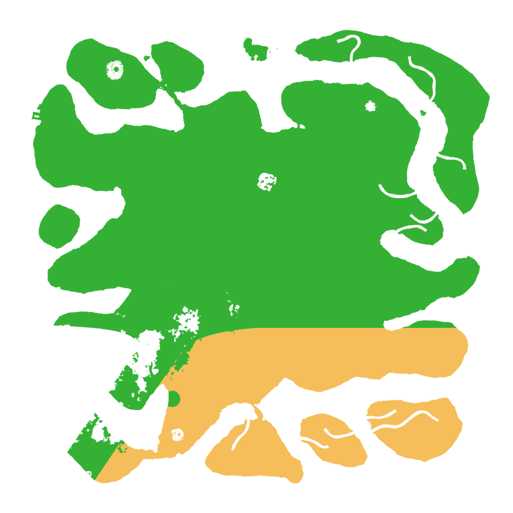 Biome Rust Map: Procedural Map, Size: 4200, Seed: 1243124