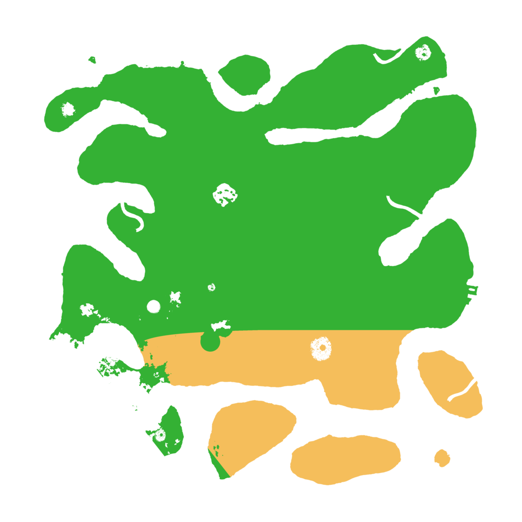 Biome Rust Map: Procedural Map, Size: 3500, Seed: 16072021