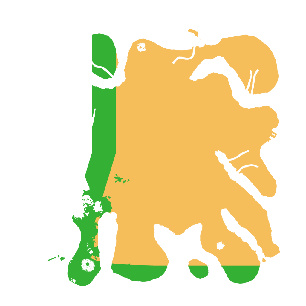 Biome Rust Map: Procedural Map, Size: 3550, Seed: 55707800