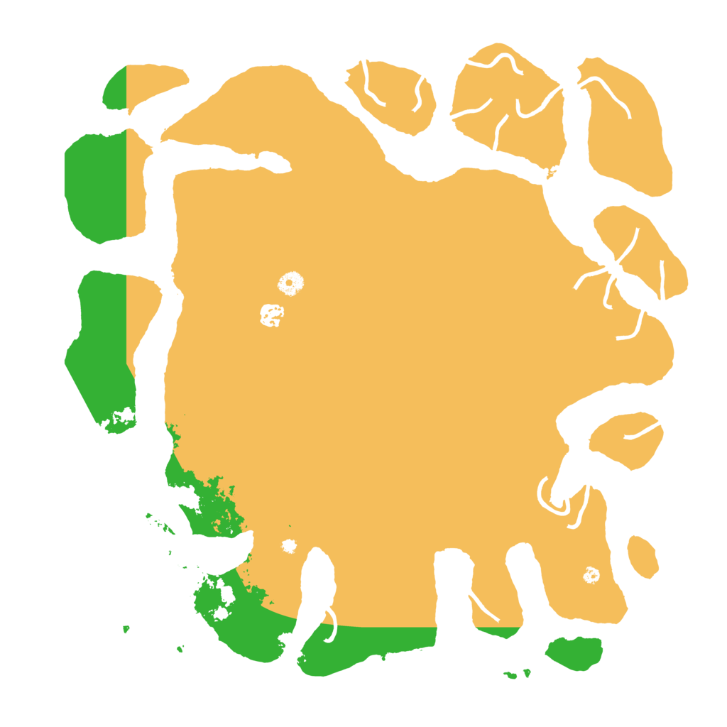 Biome Rust Map: Procedural Map, Size: 4500, Seed: 1329049761