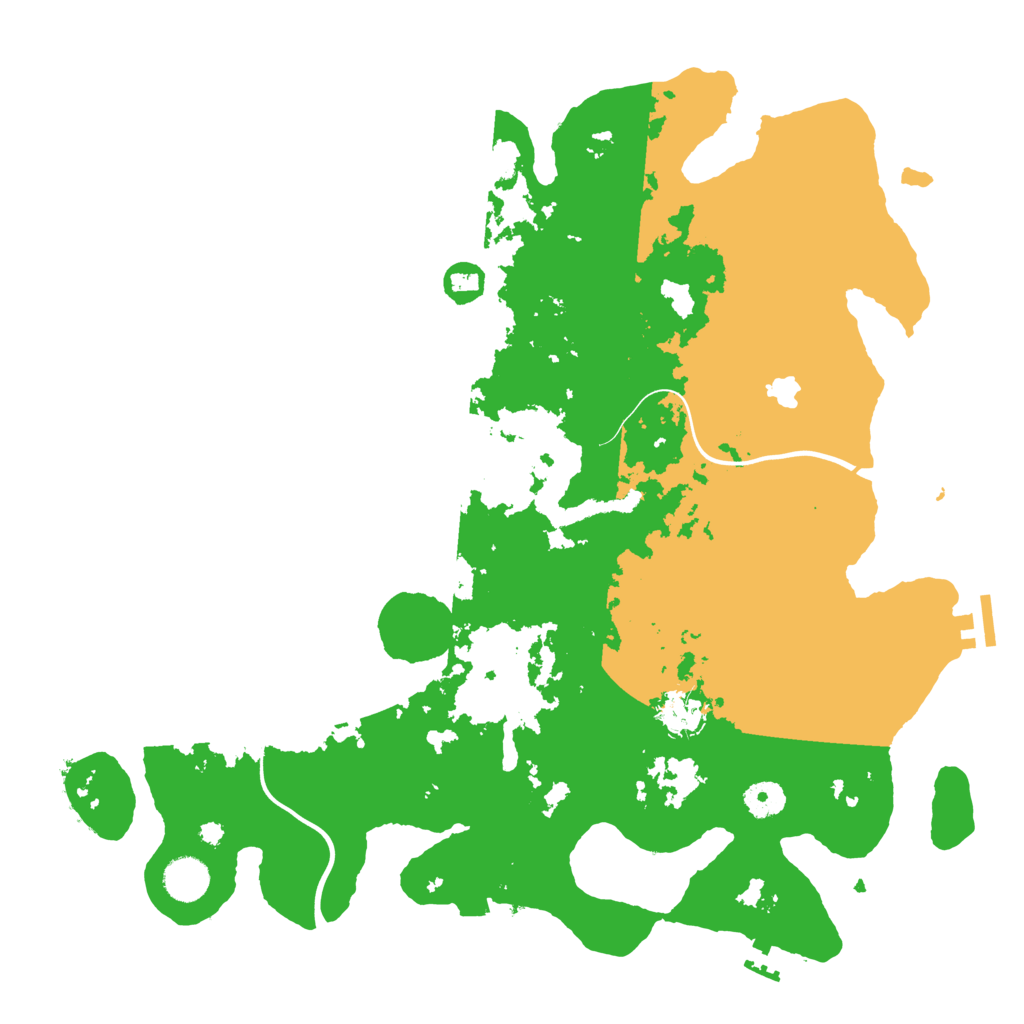 Biome Rust Map: Procedural Map, Size: 4000, Seed: 1973206133