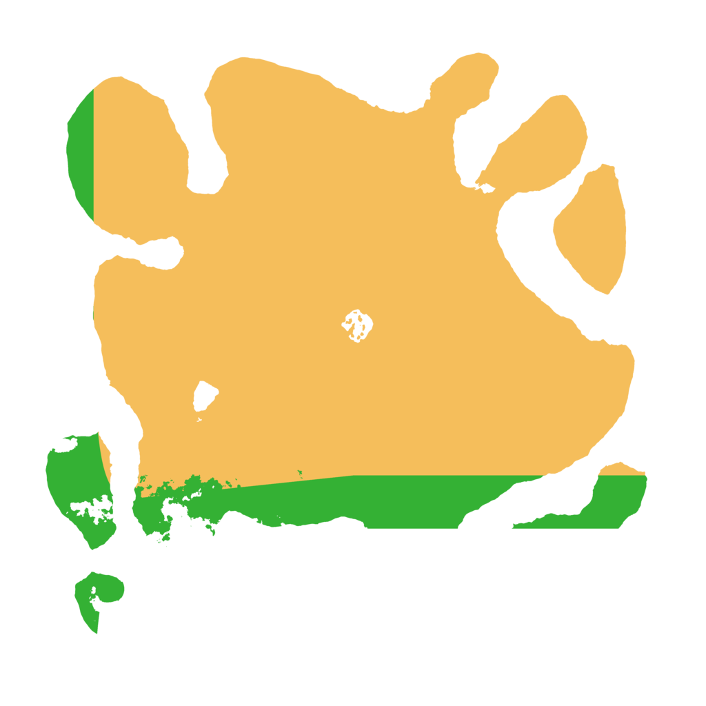 Biome Rust Map: Barren, Size: 3500, Seed: 1560928009