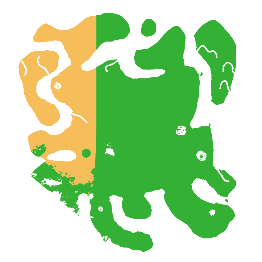 Biome Rust Map: Procedural Map, Size: 3875, Seed: 1577694174