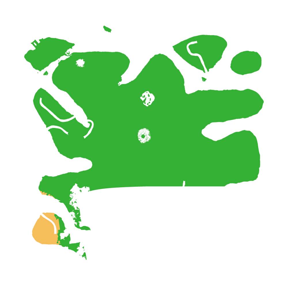 Biome Rust Map: Procedural Map, Size: 3200, Seed: 50058