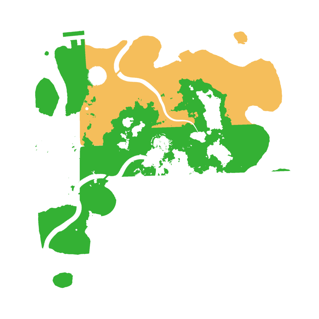 Biome Rust Map: Procedural Map, Size: 3000, Seed: 1947737963