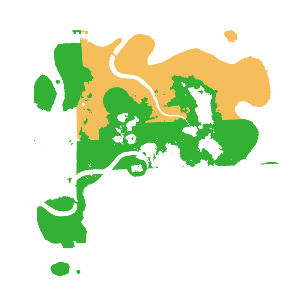 Biome Rust Map: Procedural Map, Size: 3000, Seed: 1947737963