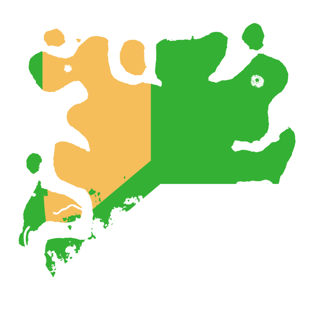 Biome Rust Map: Procedural Map, Size: 3700, Seed: 1931026584