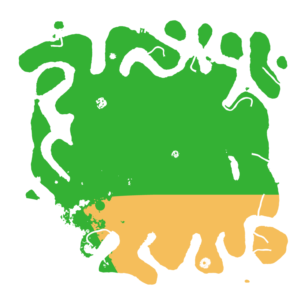 Biome Rust Map: Procedural Map, Size: 4300, Seed: 791081865