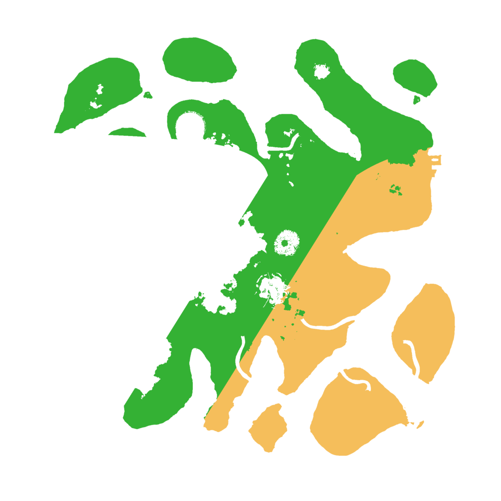 Biome Rust Map: Procedural Map, Size: 3000, Seed: 694885