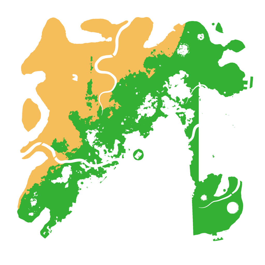 Biome Rust Map: Procedural Map, Size: 4000, Seed: 802479