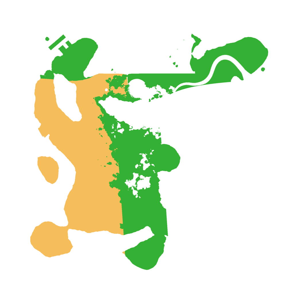 Biome Rust Map: Procedural Map, Size: 3000, Seed: 448471977