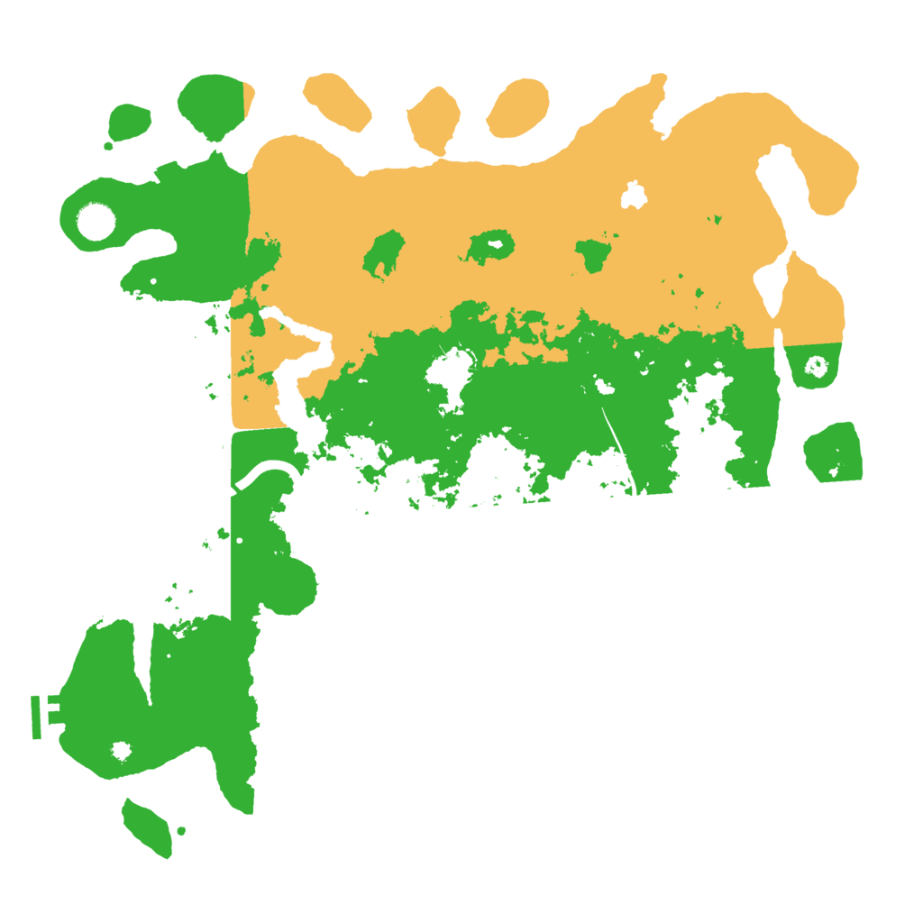 Biome Rust Map: Procedural Map, Size: 4300, Seed: 1260618995