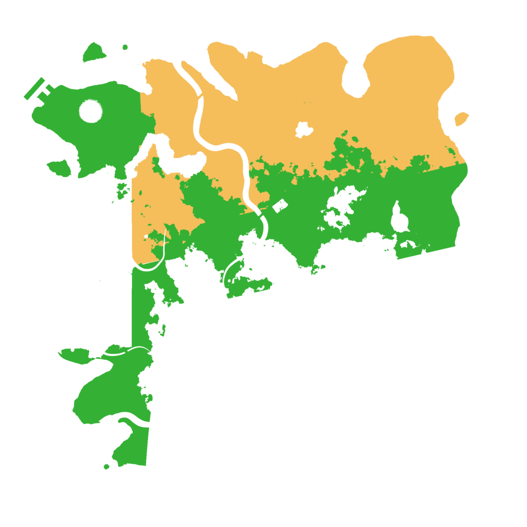 Biome Rust Map: Procedural Map, Size: 4000, Seed: 757875346