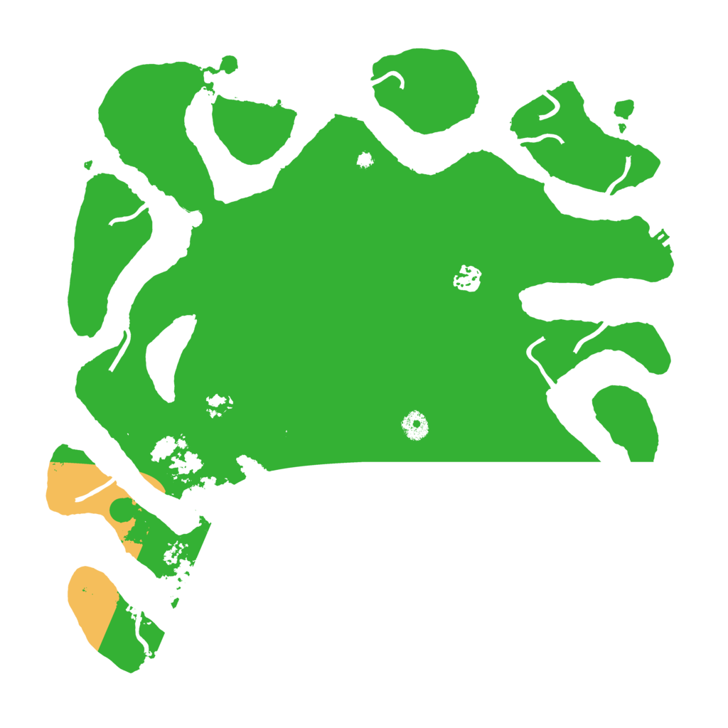 Biome Rust Map: Procedural Map, Size: 4000, Seed: 101011