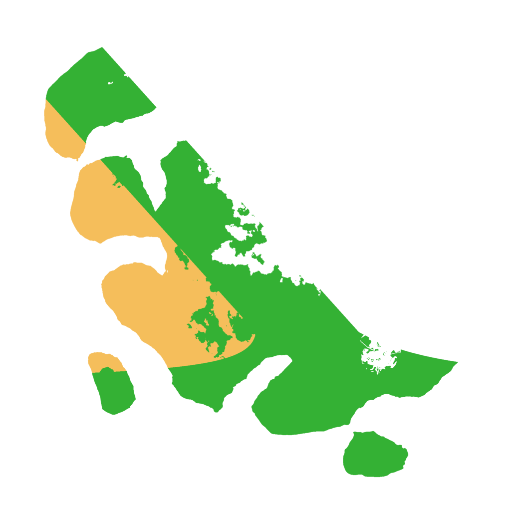 Biome Rust Map: Barren, Size: 2700, Seed: 49529451