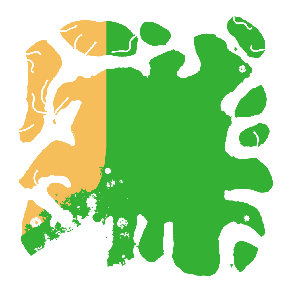 Biome Rust Map: Procedural Map, Size: 4250, Seed: 28303