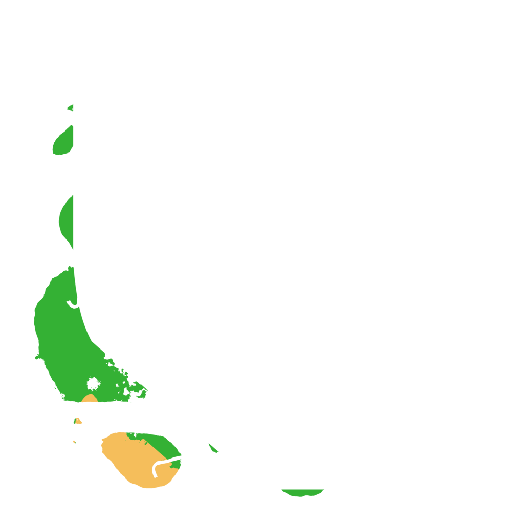 Biome Rust Map: Procedural Map, Size: 3500, Seed: 2057687058