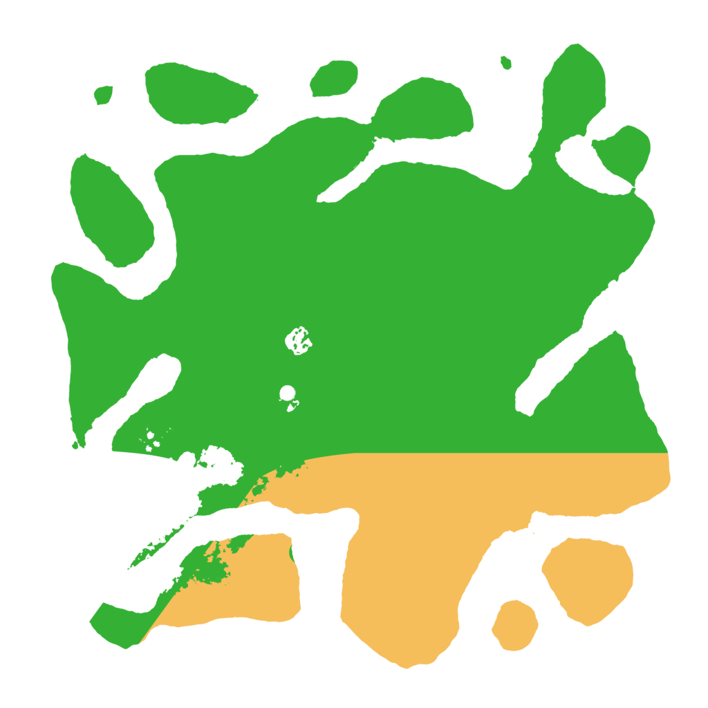 Biome Rust Map: Barren, Size: 4000, Seed: 429999387