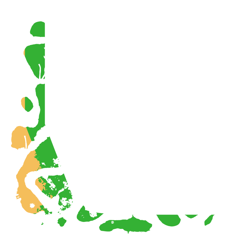 Biome Rust Map: Procedural Map, Size: 4500, Seed: 18542