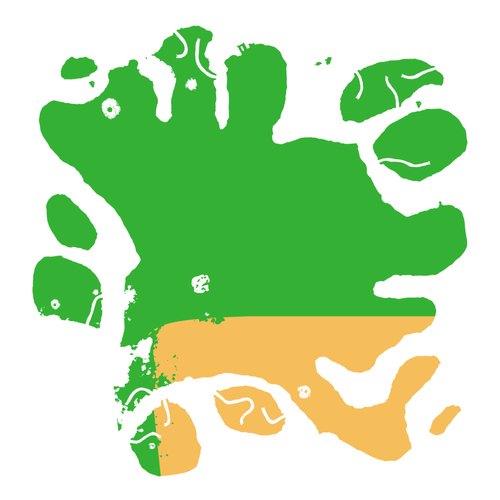 Biome Rust Map: Procedural Map, Size: 4000, Seed: 543