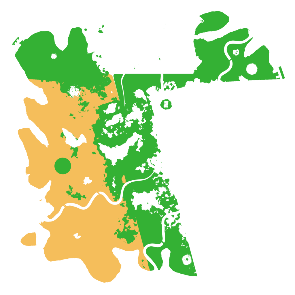 Biome Rust Map: Procedural Map, Size: 4700, Seed: 4000000