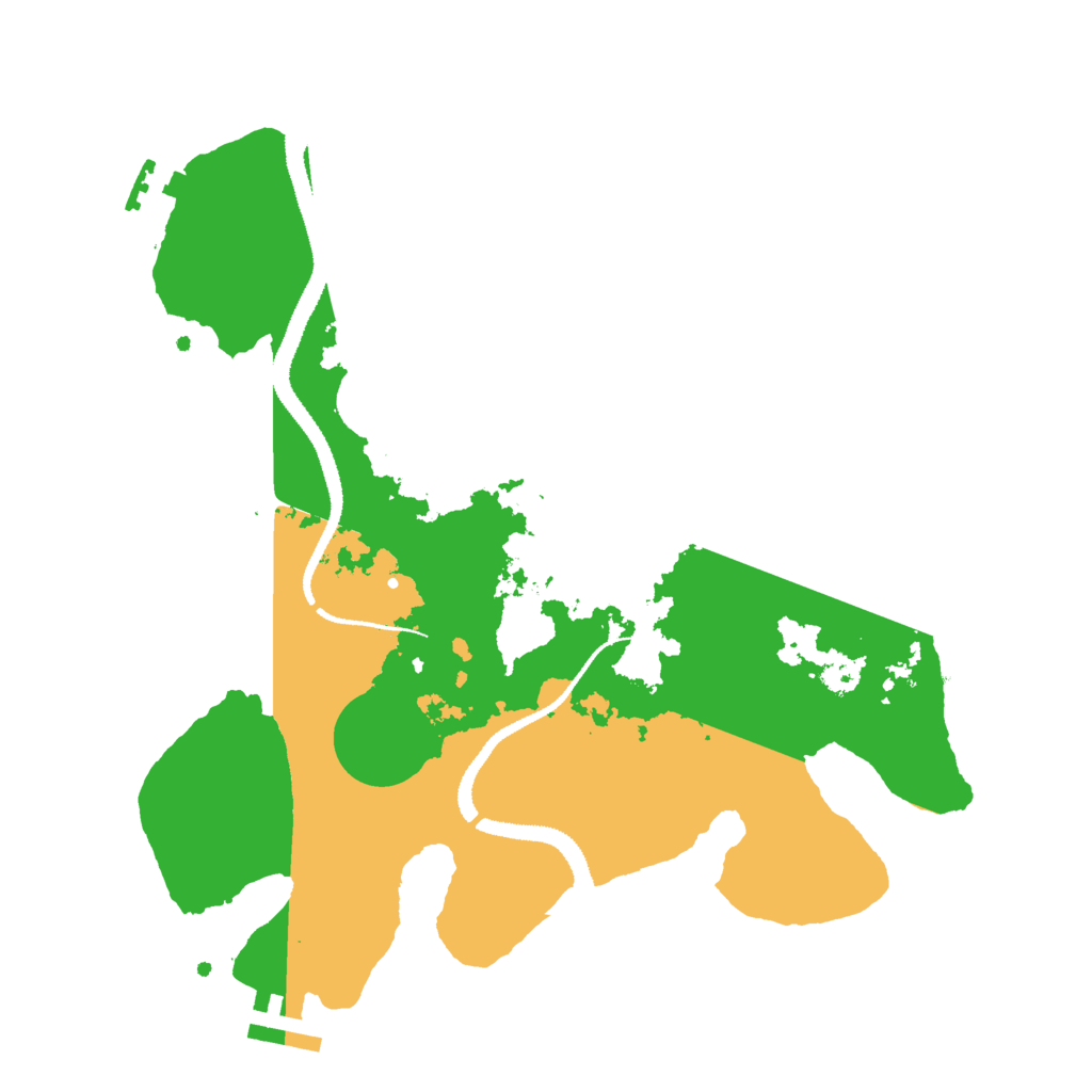 Biome Rust Map: Procedural Map, Size: 3000, Seed: 1650246832