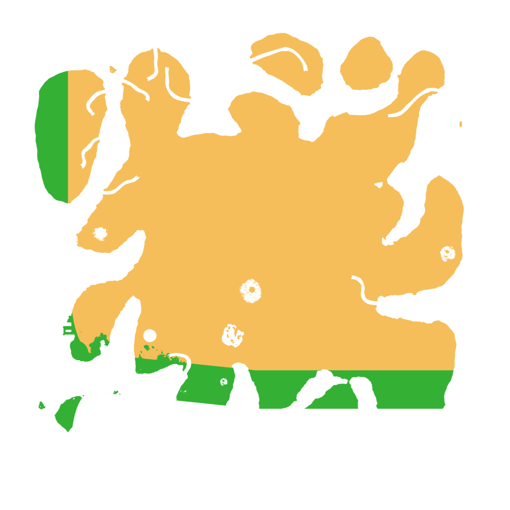 Biome Rust Map: Procedural Map, Size: 3500, Seed: 5812734