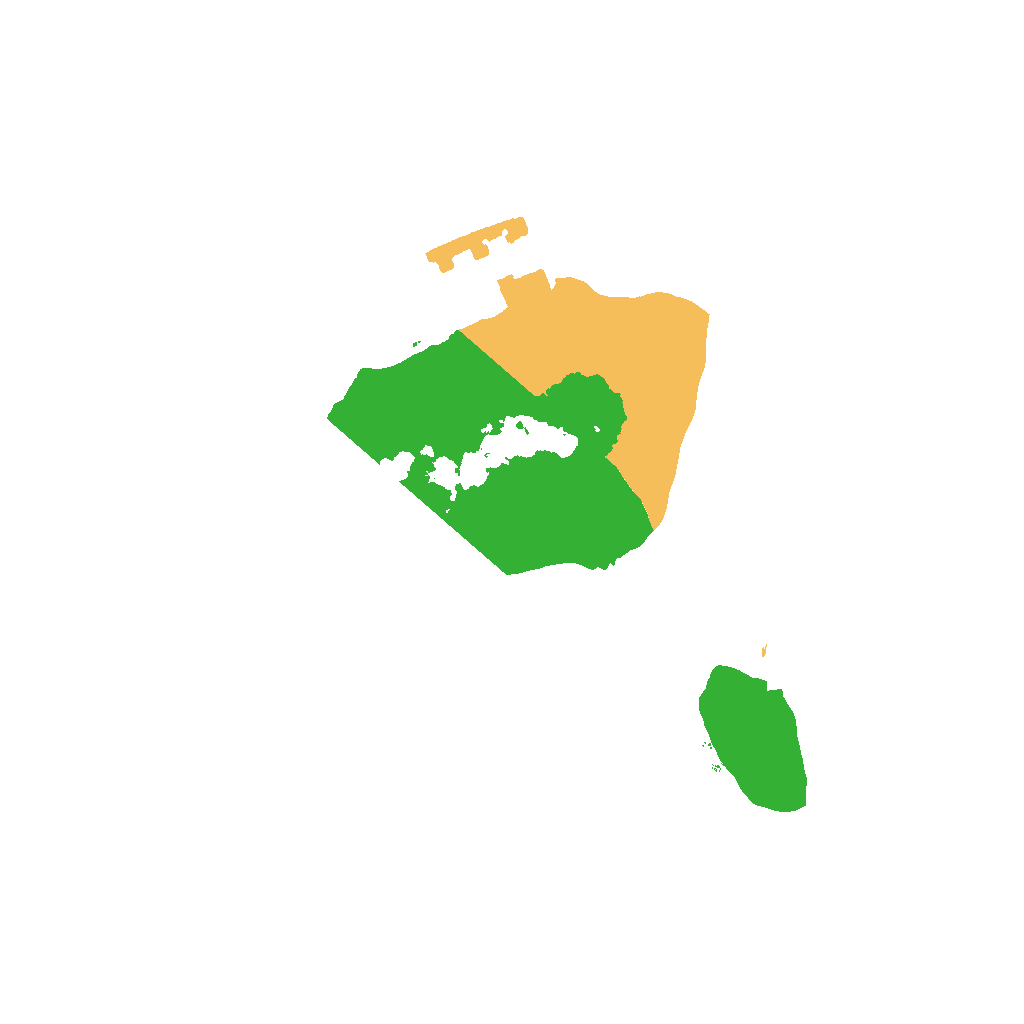 Biome Rust Map: Procedural Map, Size: 1500, Seed: 2123