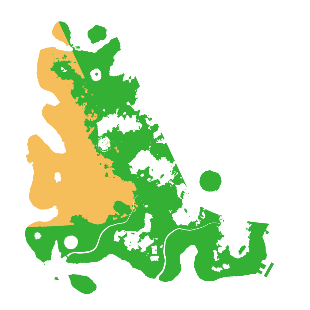 Biome Rust Map: Procedural Map, Size: 4000, Seed: 133769420