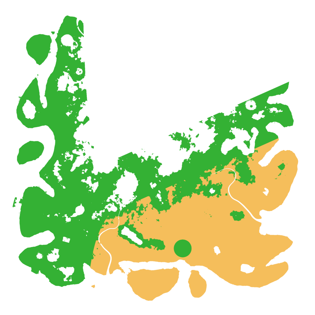 Biome Rust Map: Procedural Map, Size: 4700, Seed: 4700