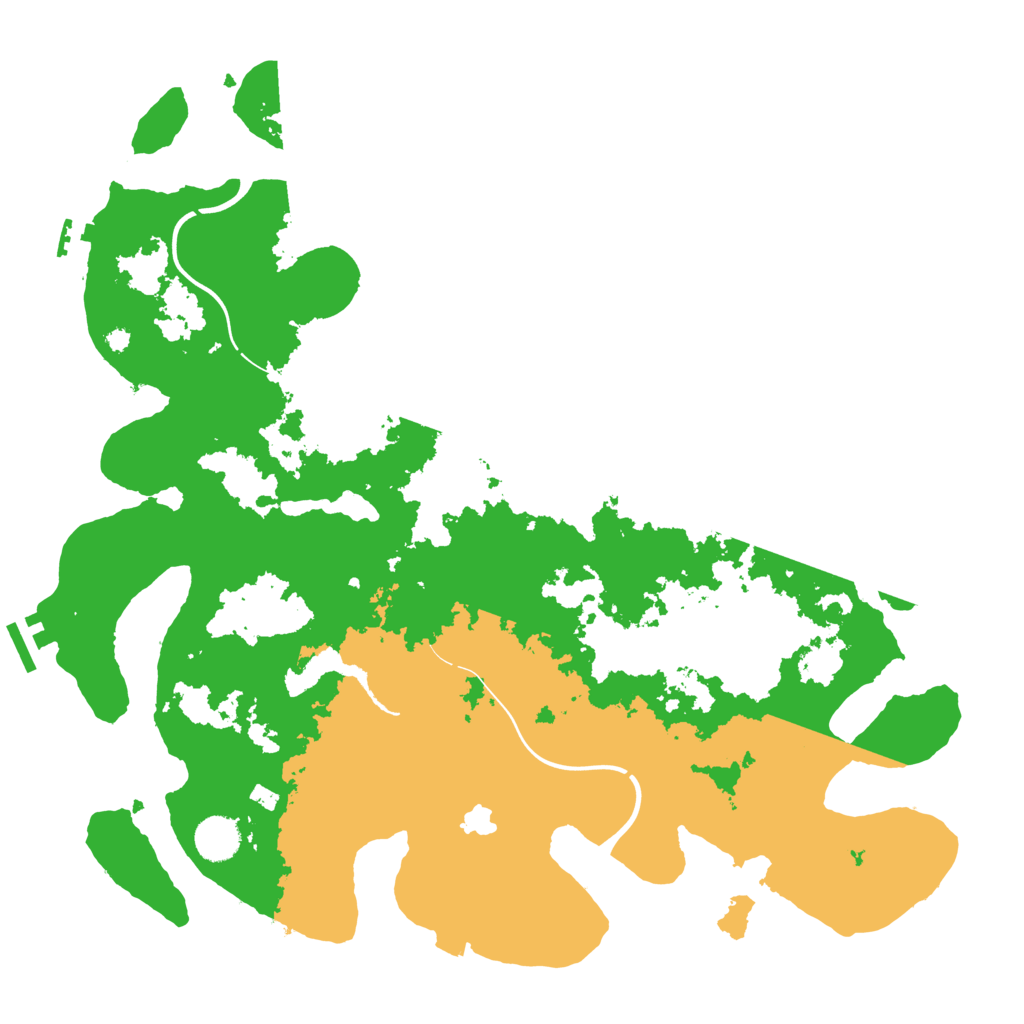 Biome Rust Map: Procedural Map, Size: 4000, Seed: 317042070