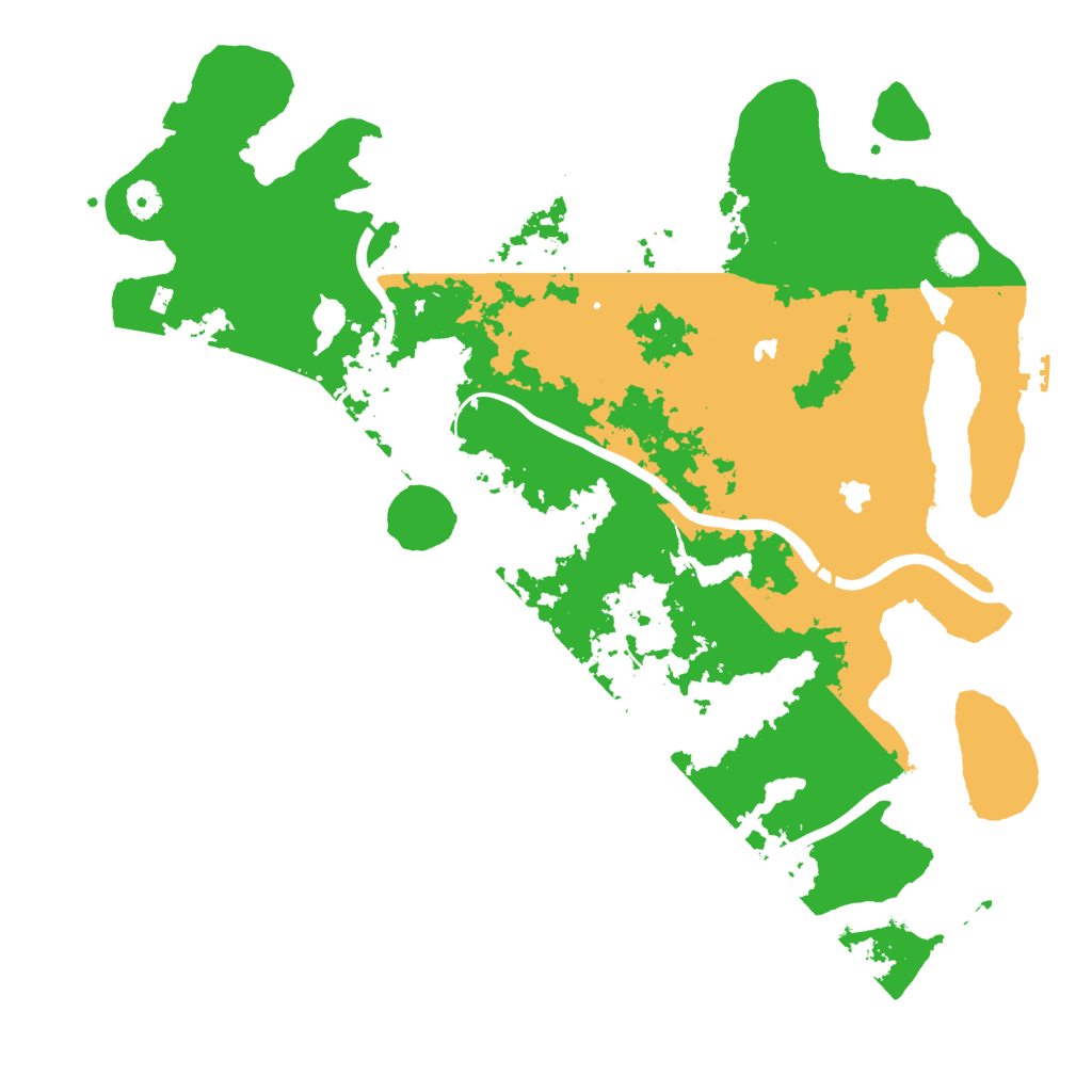Biome Rust Map: Procedural Map, Size: 4500, Seed: 1120584828