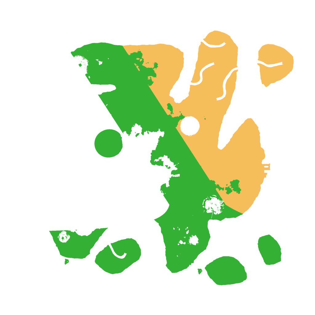 Biome Rust Map: Procedural Map, Size: 3000, Seed: 699478476