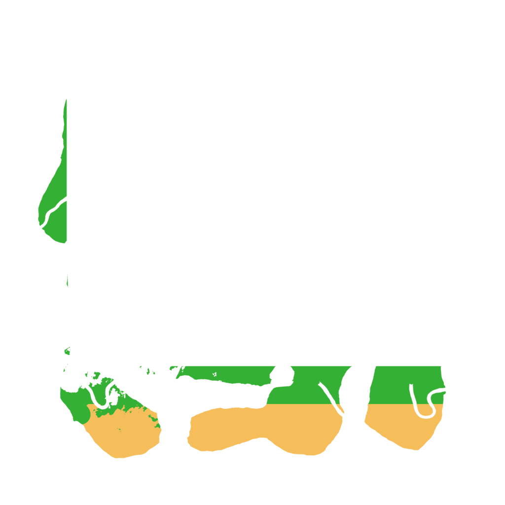 Biome Rust Map: Procedural Map, Size: 3500, Seed: 968334