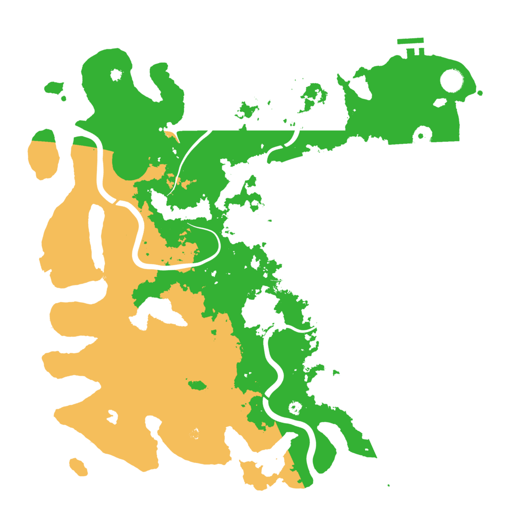 Biome Rust Map: Procedural Map, Size: 4000, Seed: 1495013631