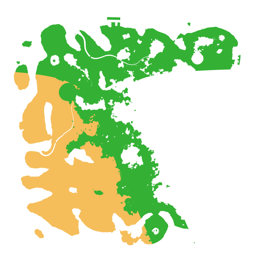 Biome Rust Map: Procedural Map, Size: 4000, Seed: 1495013631