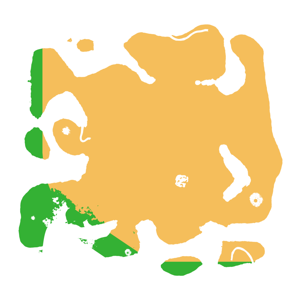 Biome Rust Map: Procedural Map, Size: 3500, Seed: 35954932