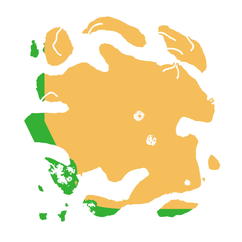 Biome Rust Map: Procedural Map, Size: 3500, Seed: 4436752