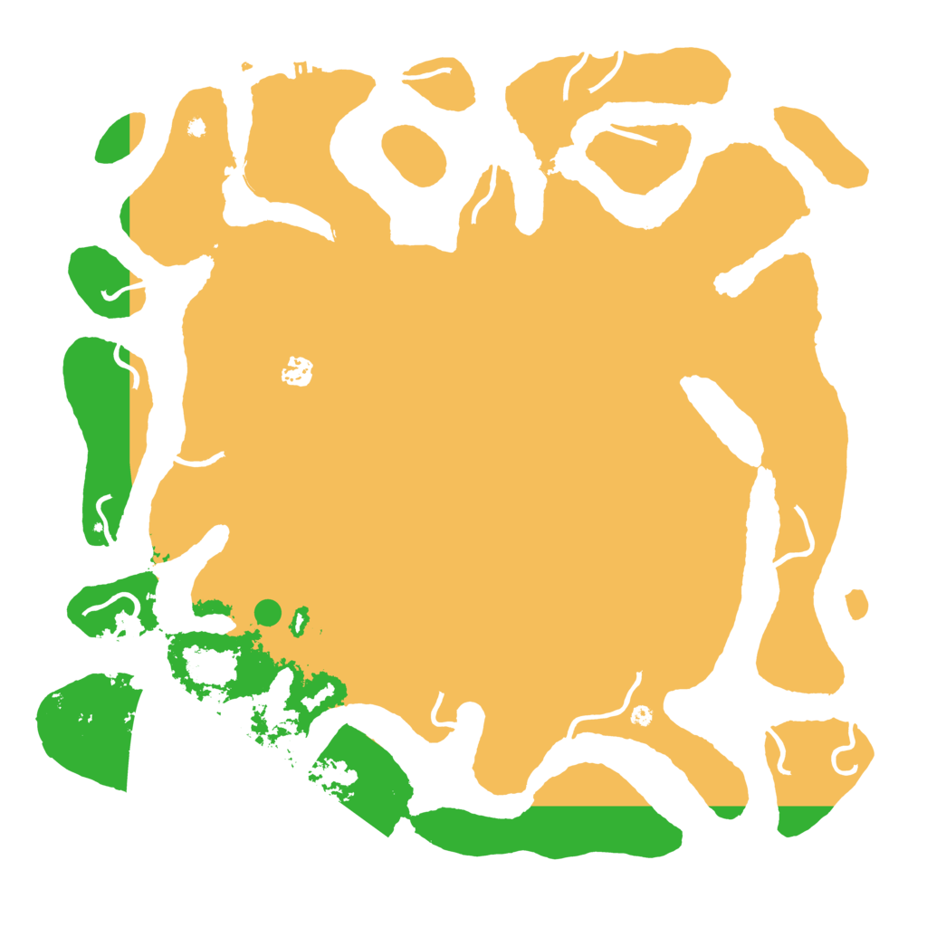 Biome Rust Map: Procedural Map, Size: 4500, Seed: 2073715635