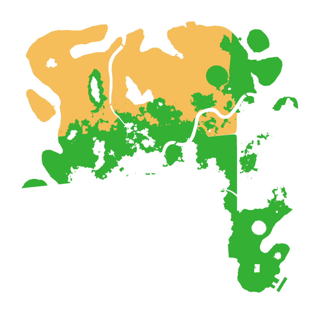 Biome Rust Map: Procedural Map, Size: 4000, Seed: 1493034230