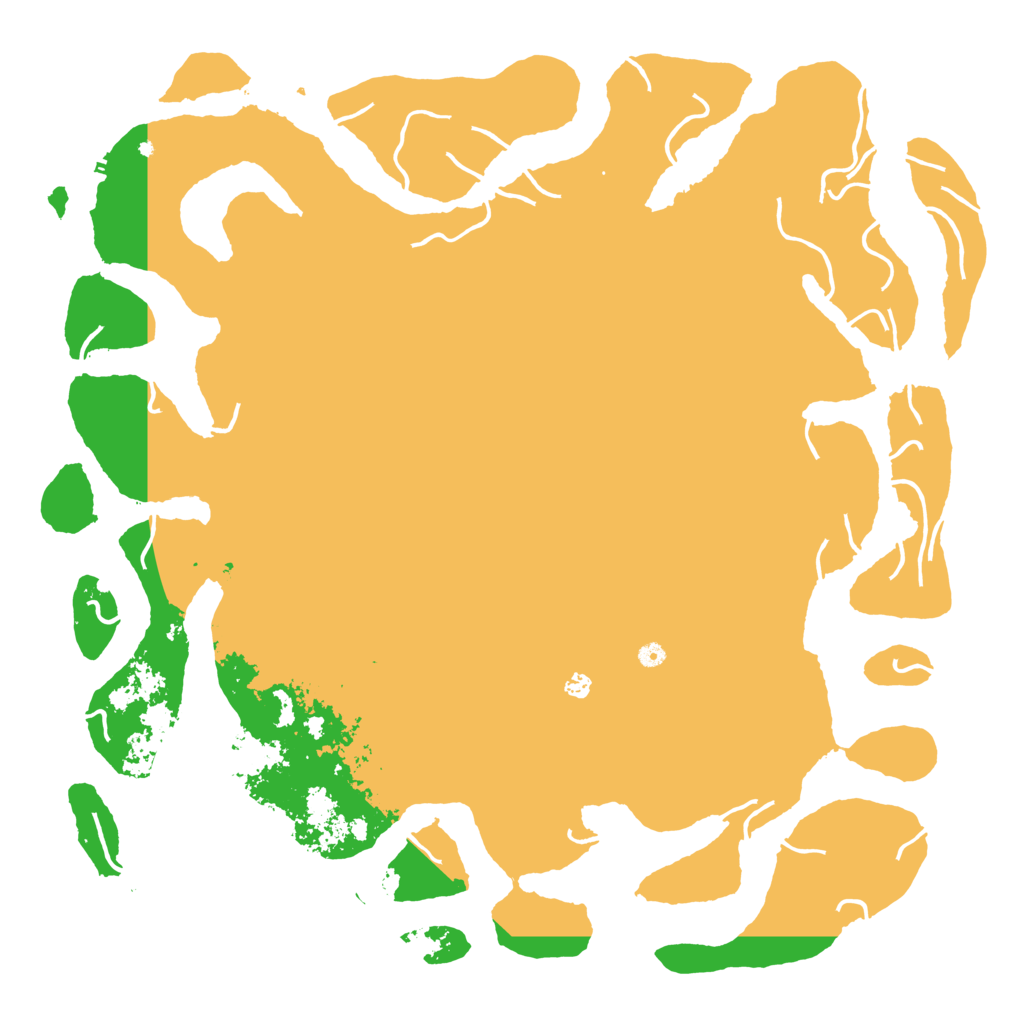 Biome Rust Map: Procedural Map, Size: 6000, Seed: 1040