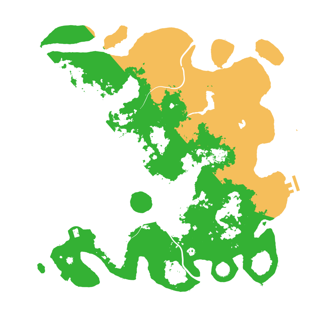 Biome Rust Map: Procedural Map, Size: 4000, Seed: 2566750