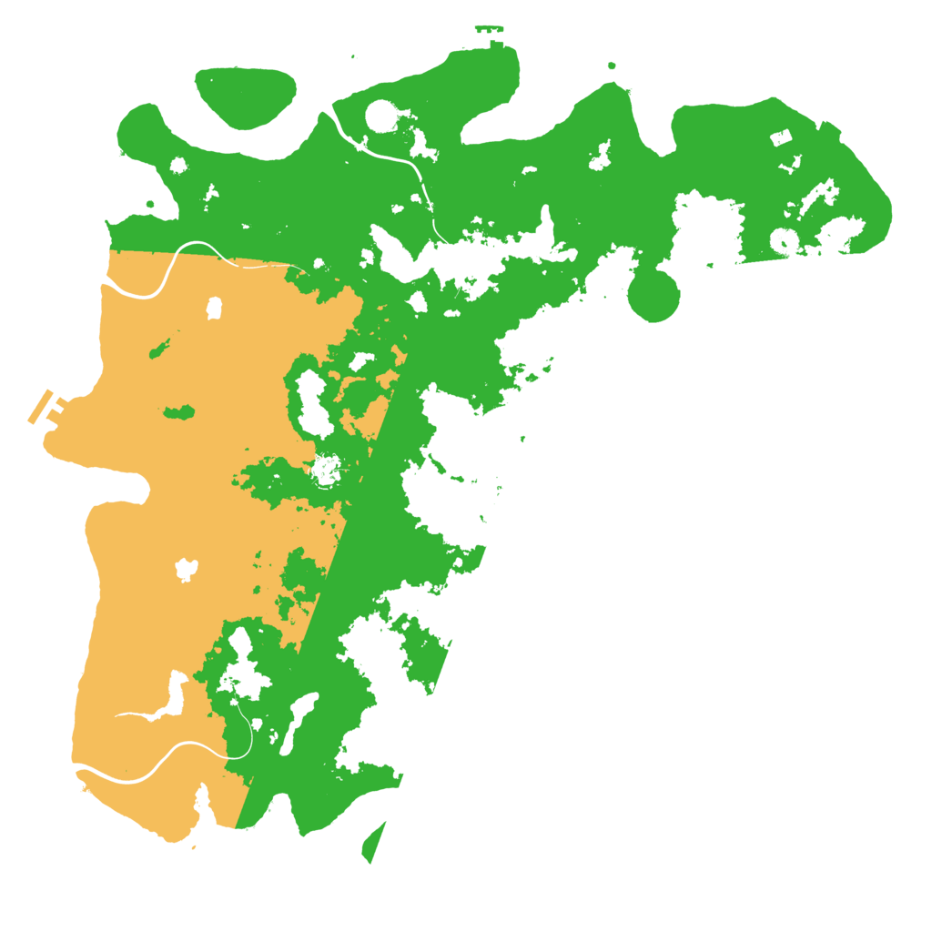 Biome Rust Map: Procedural Map, Size: 5000, Seed: 7565647
